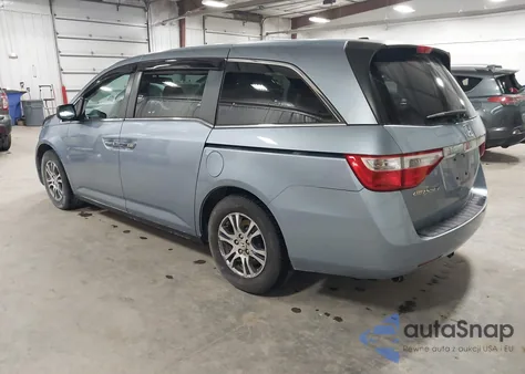 2013 Honda Odyssey Ex-L из США, поврежденный, VIN 5FNRL5H62DB086181